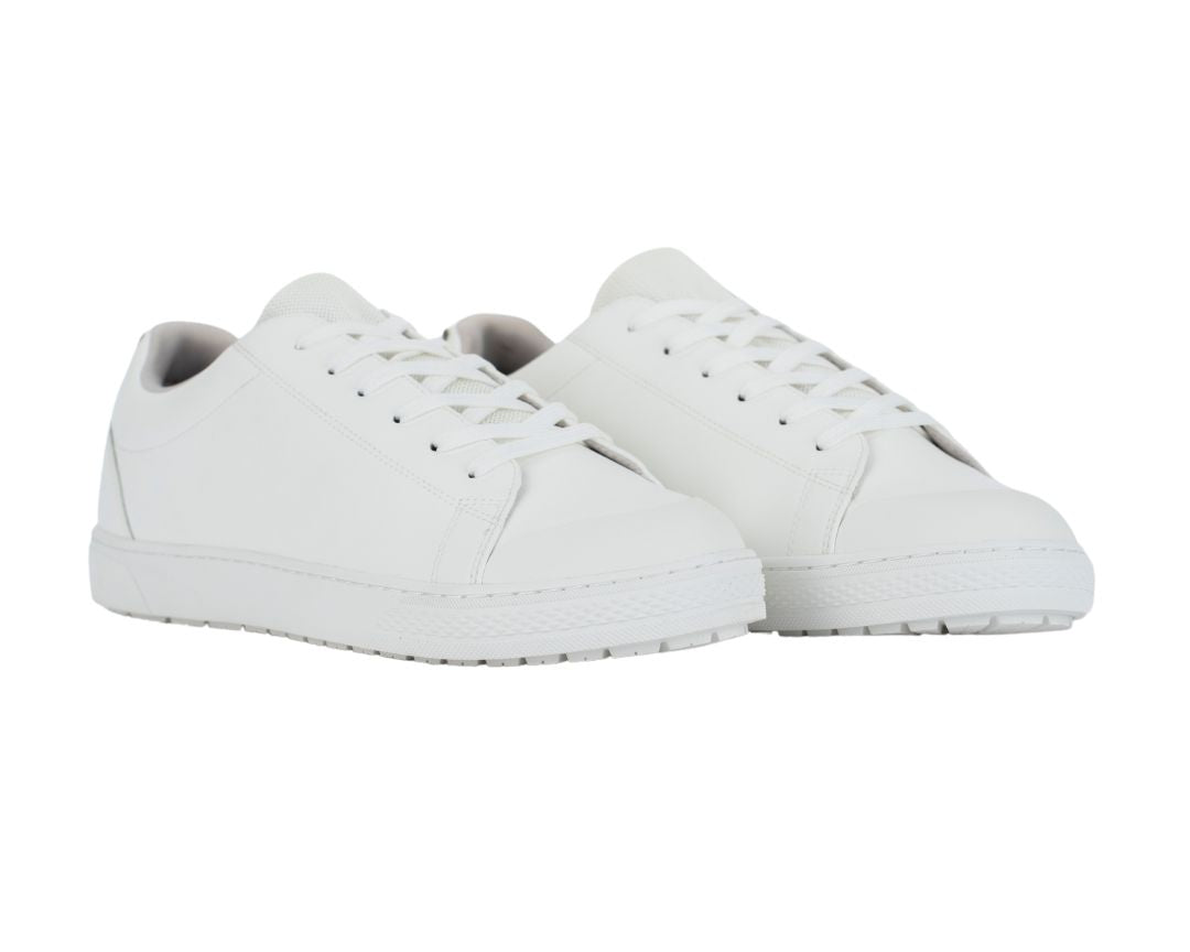 Shift : Recycled Leather Sneakers with Rubber Toe-Guard