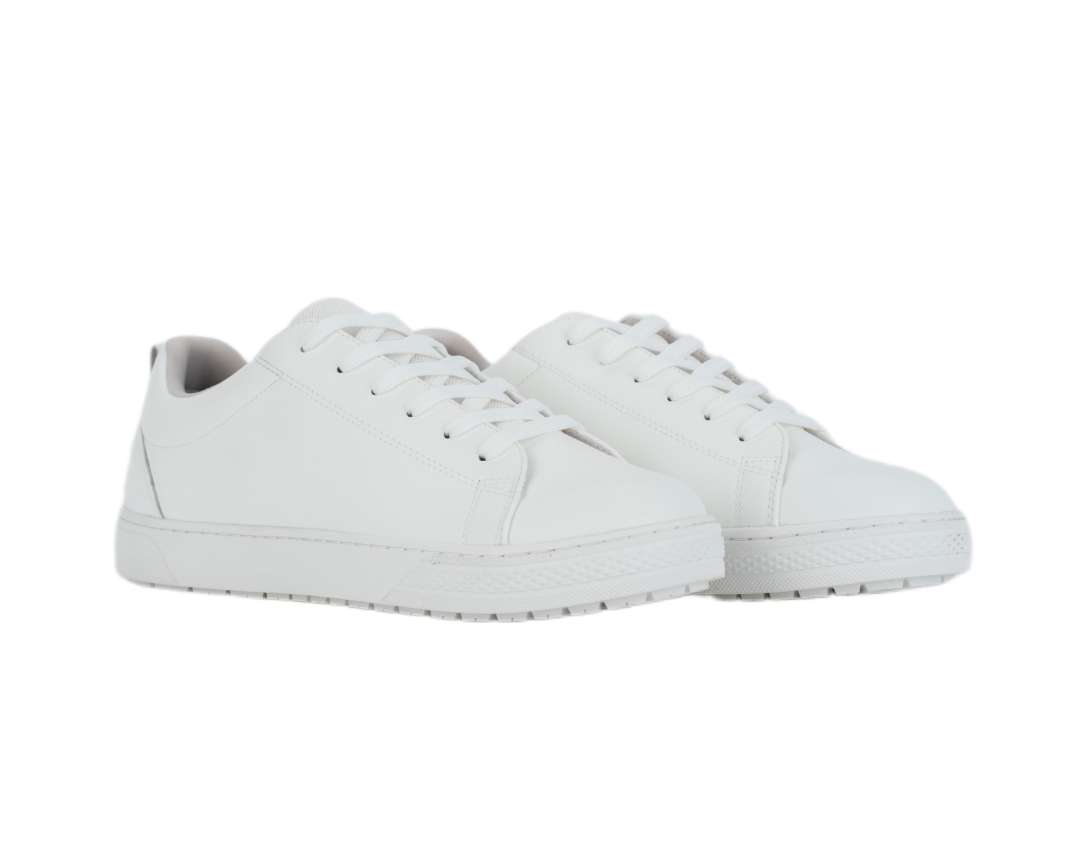Day : Recycled Leather Sneakers - Slip & Oil resistant
