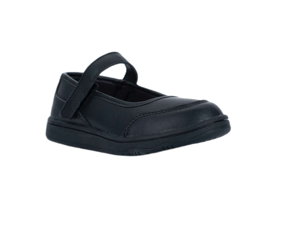 Mary Jane Recycled Leather Kids Uniform Shoes